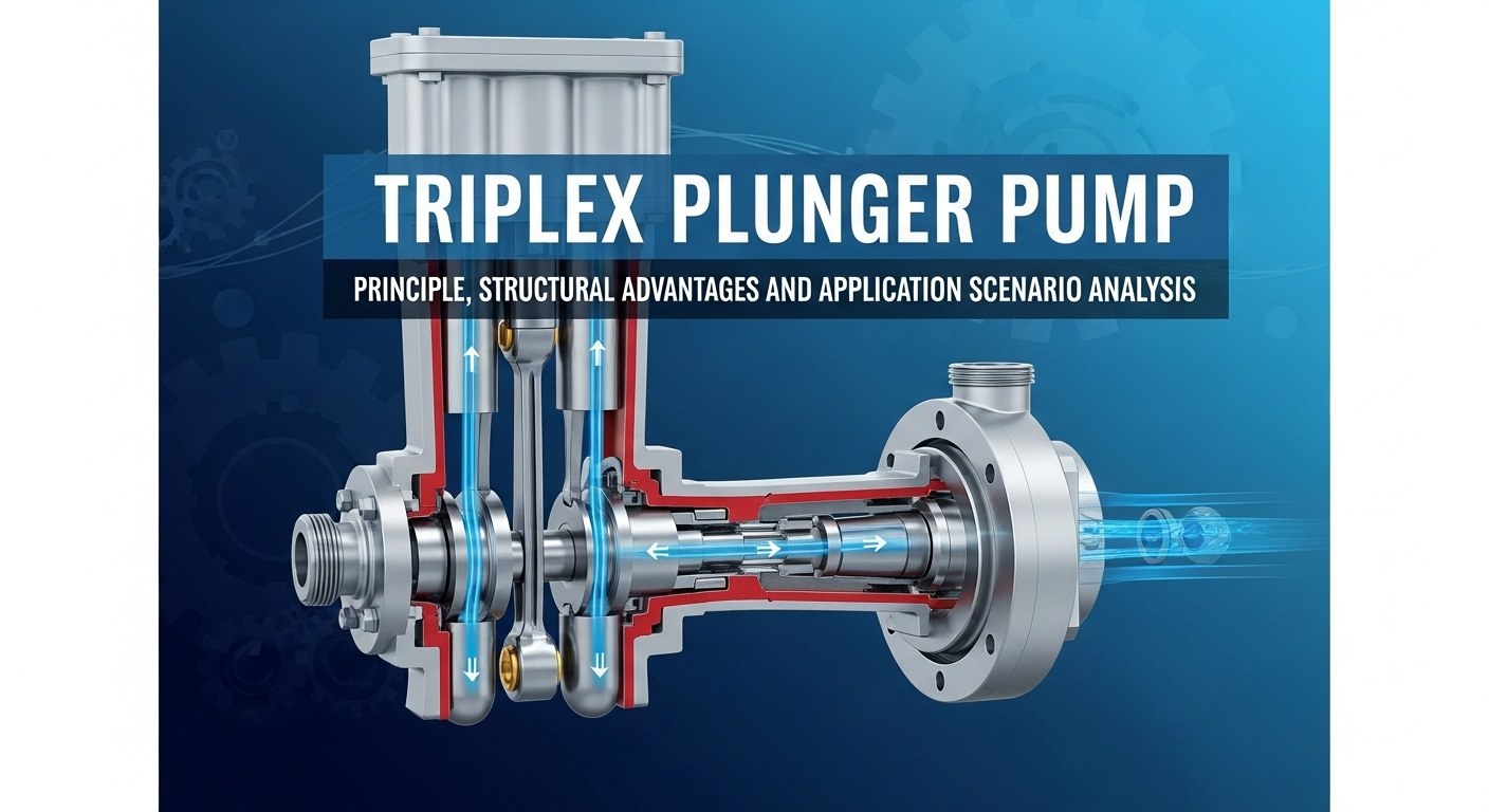 Triplex Plunger Сорғы: принцип, құрылымдық артықшылықтар және қолдану сценарийін талдау