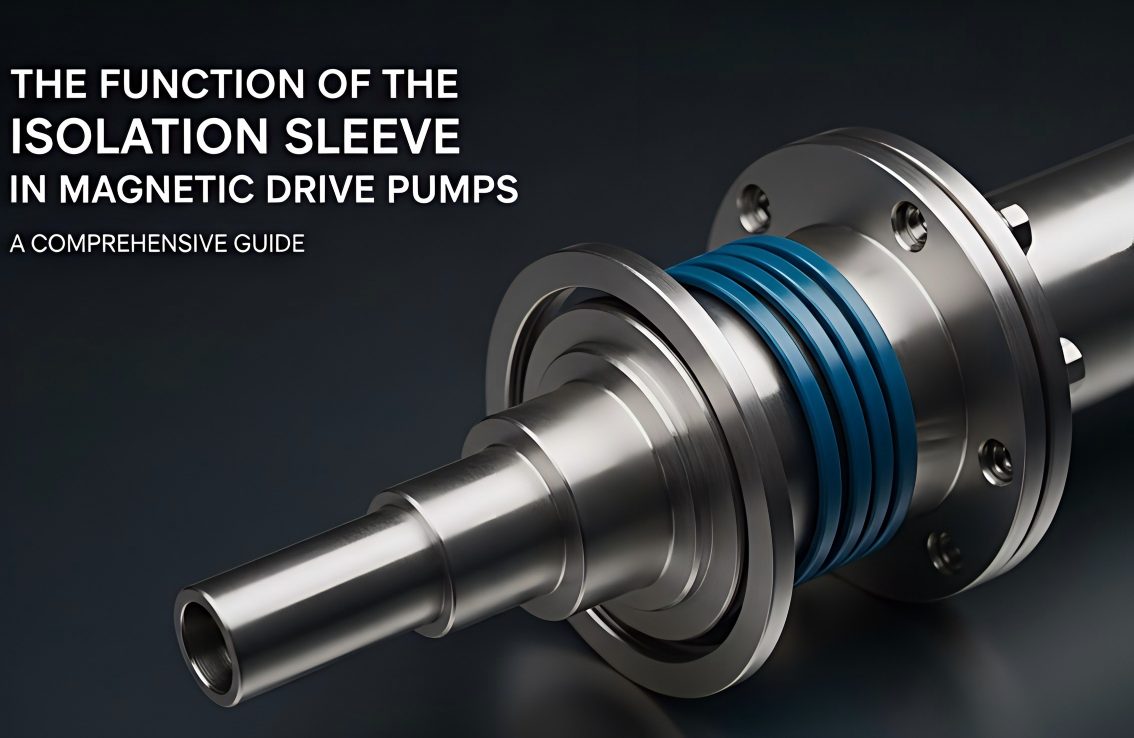 Магниттік жетекті сорғылардағы оқшаулау жеңінің қызметі